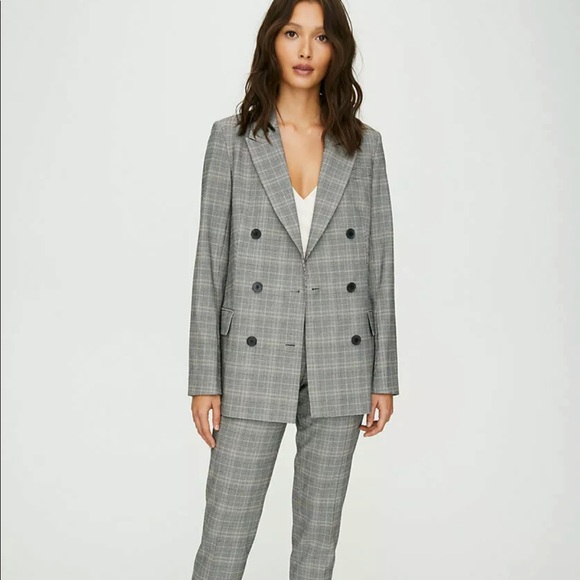 Aritzia Jackets & Blazers - Aritzia Babaton Samuel Check Blazer